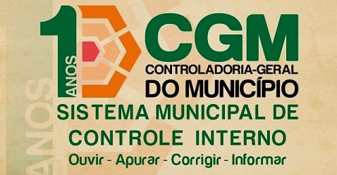 Logomarca do Seminário enviada pela Prefeitura de Contagem